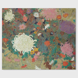 flower【Japanese painting】 Cadeaupapier