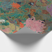 flower【Japanese painting】 Cadeaupapier (Hoek)