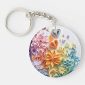 Flower key ring sleutelhanger (Voorkant)