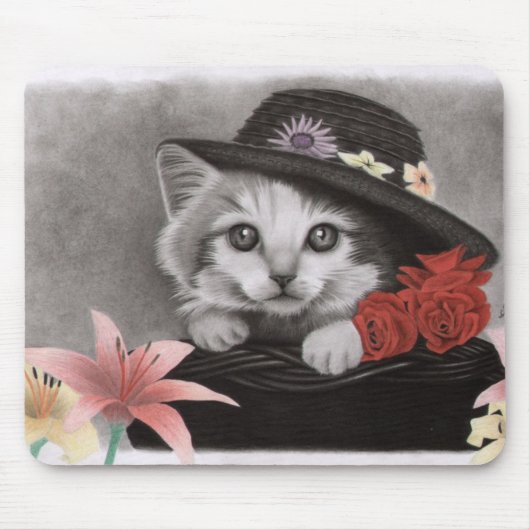 Flower kitty muismat (Voorkant)