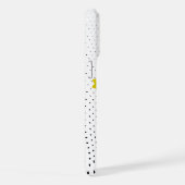 Flower Lady - Black Retro Edition iPhone Hoesje (Rechterkant)