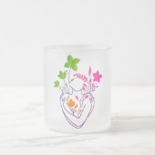 Flower Lady - Bright Light Edition Matglas Koffiemok (Center)