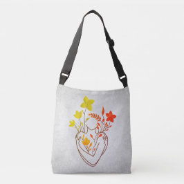 Flower Lady - Color Mix Edition Crossbody Tas