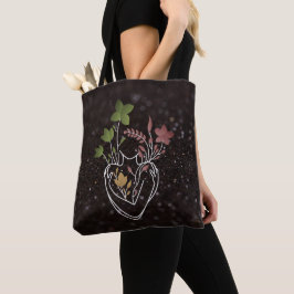 Flower Lady -  Dark Mix Edition Tote Bag