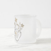 Flower Lady -  editie Matglas Koffiemok (Voorkant rechts)