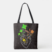 Flower Lady - Kleurrijke Mix Edition Tote Bag (Achterkant)