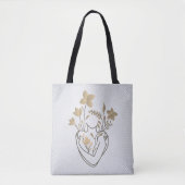 Flower Lady -  Mood Mix Edition Tote Bag (Voorkant)