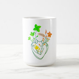 Flower Lady - Retro Color Edition Koffiemok