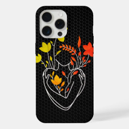 Flower Lady - Retro Edition iPhone 15 Pro Max Case