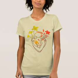 Flower Lady - Retro Edition T-shirt