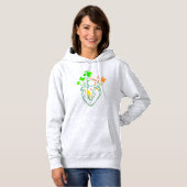 Flower Lady - Retro kleurrijke editie Hoodie (Voorkant volledig)
