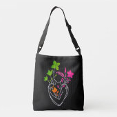 Flower Lady - Venus Sunset Mix Edition Crossbody Tas (Achterkant)