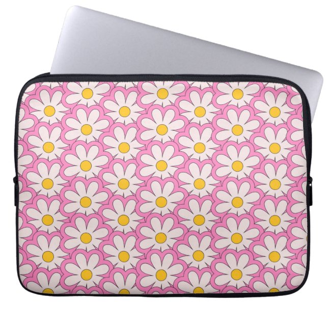 Flower Laptop Sleeve (Voorkant)