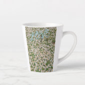 flower　 latte mok (Rechts)