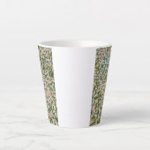 flower　 latte mok (Voorkant)