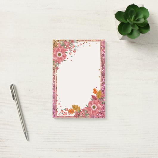 Flower Lijst Post it Notes (Kantoor)