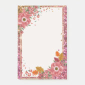 Flower Lijst Post it Notes (Voorkant)