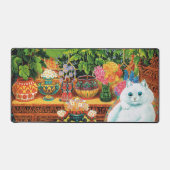 Flower Lovers Cat, Louis Wain Bureaumat (Voorkant)