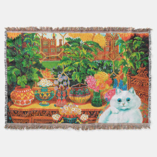 Flower Lovers Cat, Louis Wain Deken