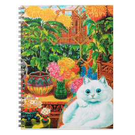 Flower Lovers Cat, Louis Wain Notitieboek