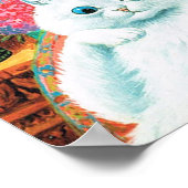 Flower Lovers Cat, Louis Wain Poster (Hoek)