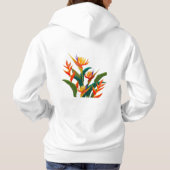 Flower lovers hoodie sweatshirt (Achterkant)