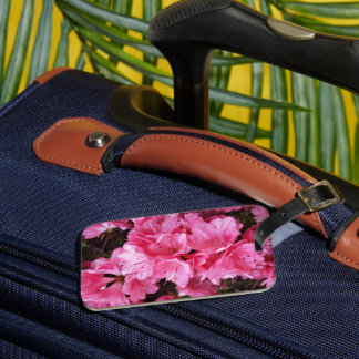 Flower Luggage Tag Bagagelabel