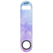 Flower Macro Foto Elegant Roze Lavendel Speed Flessenopener (Achterkant)