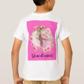 :Flower Man" T-shirt (Achterkant)