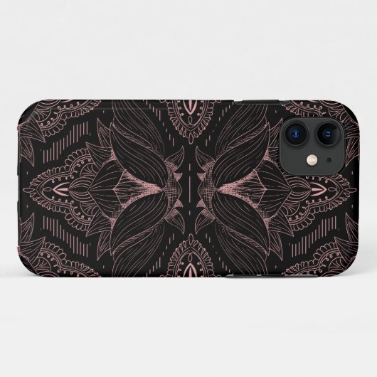 Flower Mandala 2 Case-Mate iPhone Case (Achterkant (horizontaal))