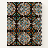 Flower Mandala Weave Spiral Notitieboek (Achterkant)