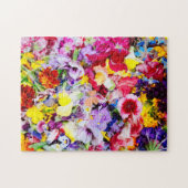 Flower Market Art Foto Puzzels Flower Art Jigsaw (Horizontaal)