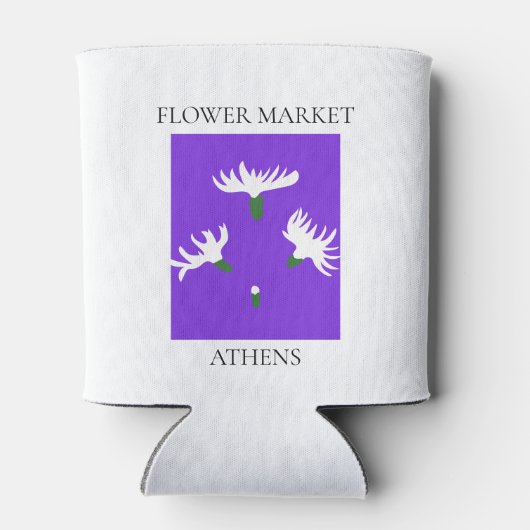 Flower Market - Athens Blikjeskoeler (Achterkant)