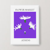 Flower Market - Athens Button (Voorkant)