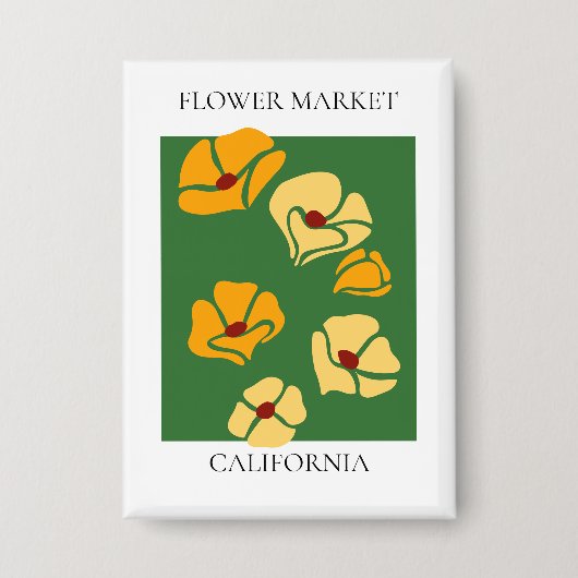 Flower Market - California Button (Voorkant)