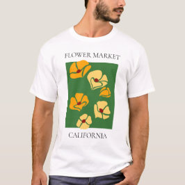 Flower Market - California T-shirt