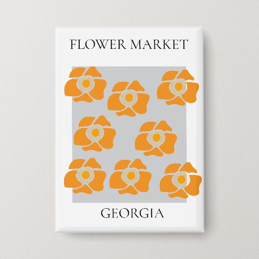 Flower Market - Georgia Button (Voorkant)