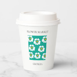 Flower Market - Georgia Papieren Bekers