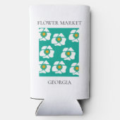 Flower Market - Georgia Seltzer Blikjeskoeler (Achterkant)