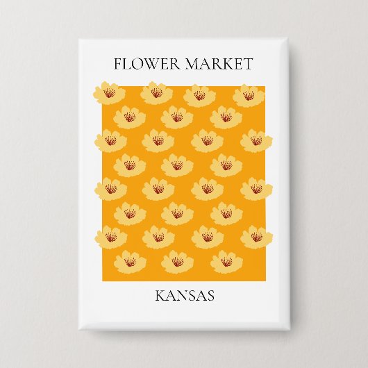 Flower Market - Kansas Button (Voorkant)