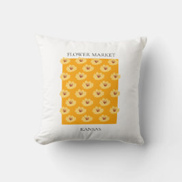 Flower Market - Kansas Kussen