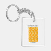 Flower Market - Kansas Sleutelhanger (Voorkant Links)