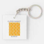 Flower Market - Kansas Sleutelhanger (Achterkant)