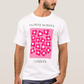 Flower Market - London T-shirt (Voorkant)