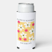 Flower Market - Michigan Seltzer Blikjeskoeler (Seltzer Voorkant)