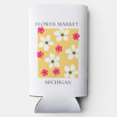 Flower Market - Michigan Seltzer Blikjeskoeler (Achterkant)