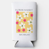 Flower Market - Michigan Seltzer Blikjeskoeler (Voorkant)