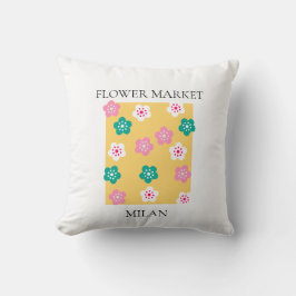 Flower Market - Milan Kussen