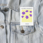 Flower Market - Paris Button (Insitu)