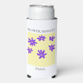 Flower Market - Paris Seltzer Blikjeskoeler (Seltzer Voorkant)